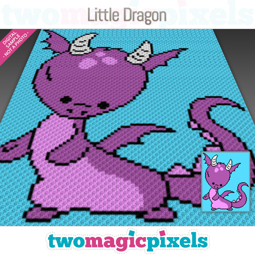 Little Dragon by Two Magic Pixels