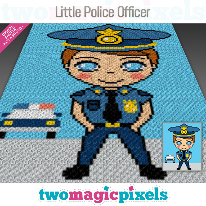 Little Police Officer by Two Magic Pixels