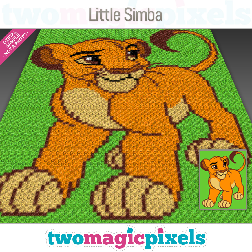 Little Simba by Two Magic Pixels
