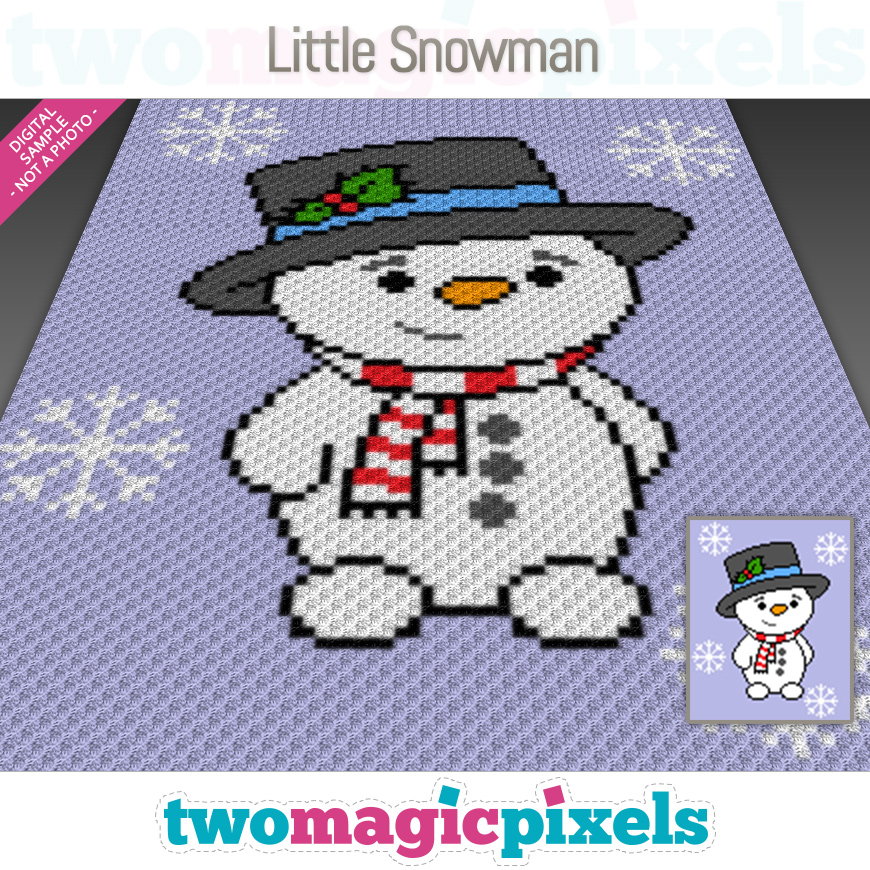 Little Snowman by Two Magic Pixels