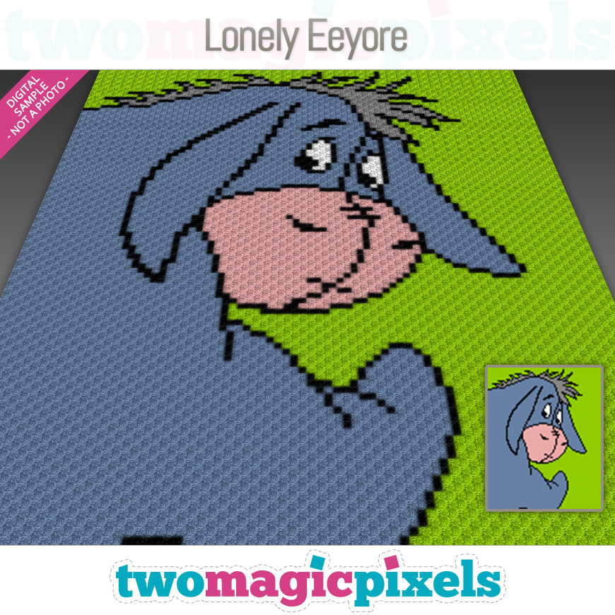Lonely Eeyore by Two Magic Pixels