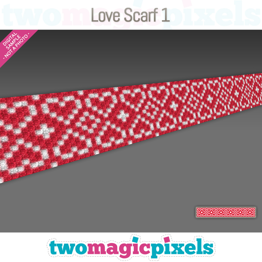 Love Scarf 1 by Two Magic Pixels
