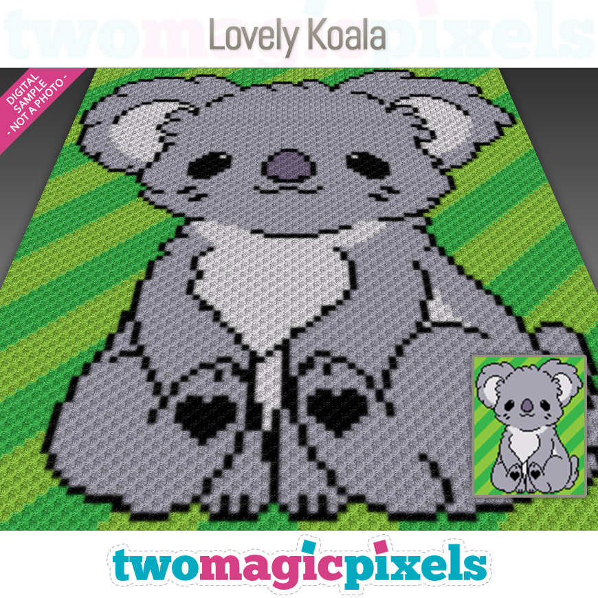Lovely Koala by Two Magic Pixels