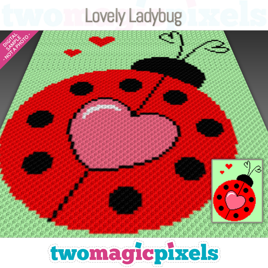 Lovely Ladybug by Two Magic Pixels