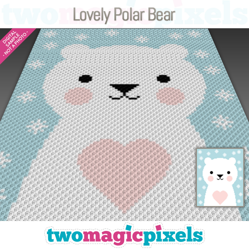 Lovely Polar Bear by Two Magic Pixels