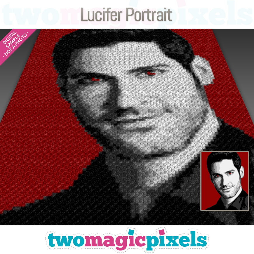Lucifer Portrait by Two Magic Pixels