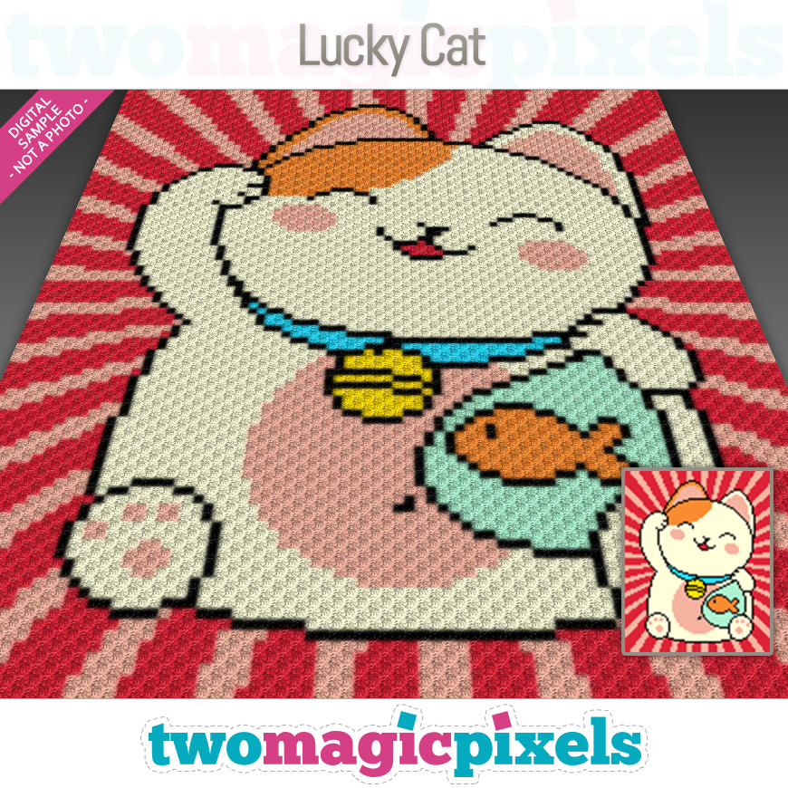 Lucky Cat by Two Magic Pixels