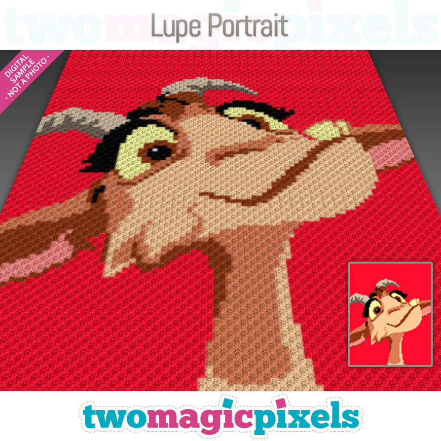 Lupe Portrait by Two Magic Pixels