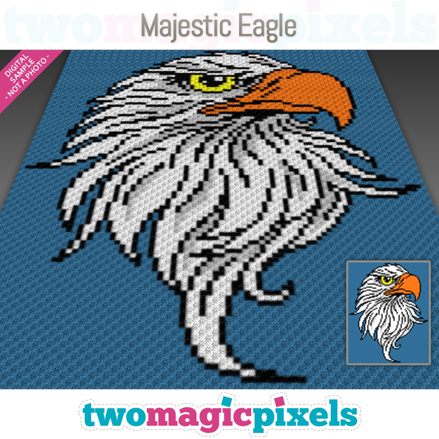 Majestic Eagle by Two Magic Pixels