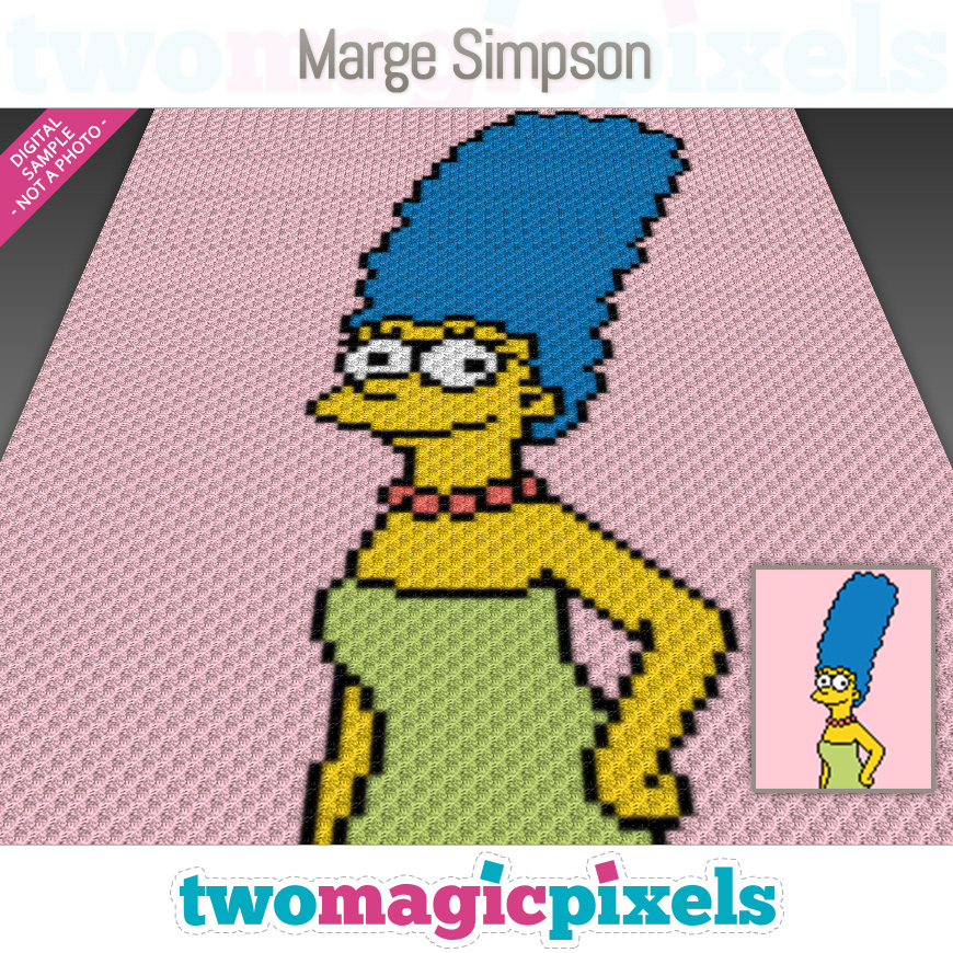 Marge Simpson by Two Magic Pixels