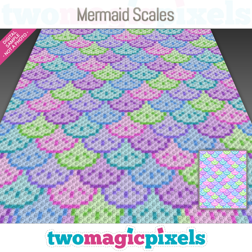 Mermaid Scales by Two Magic Pixels