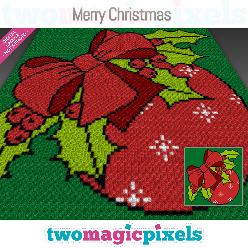 Merry Christmas by Two Magic Pixels