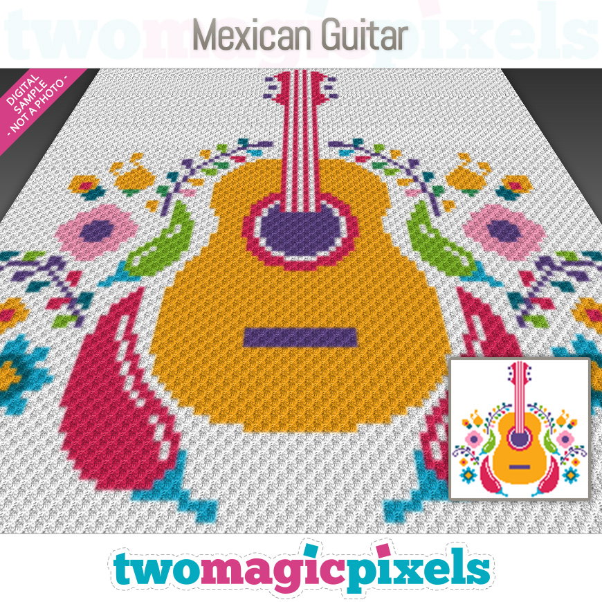 Mexican Guitar by Two Magic Pixels