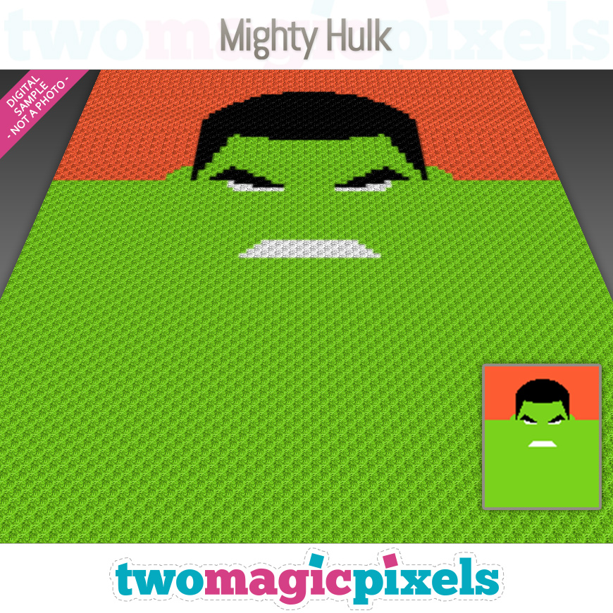Mighty Hulk by Two Magic Pixels