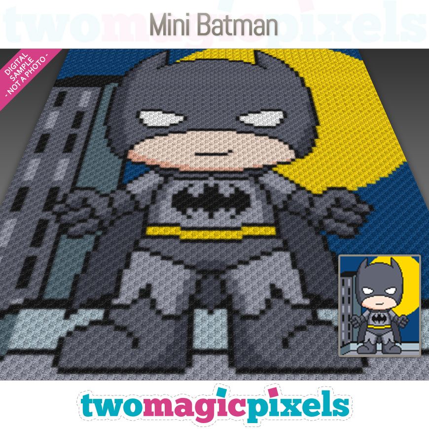 Mini Batman by Two Magic Pixels