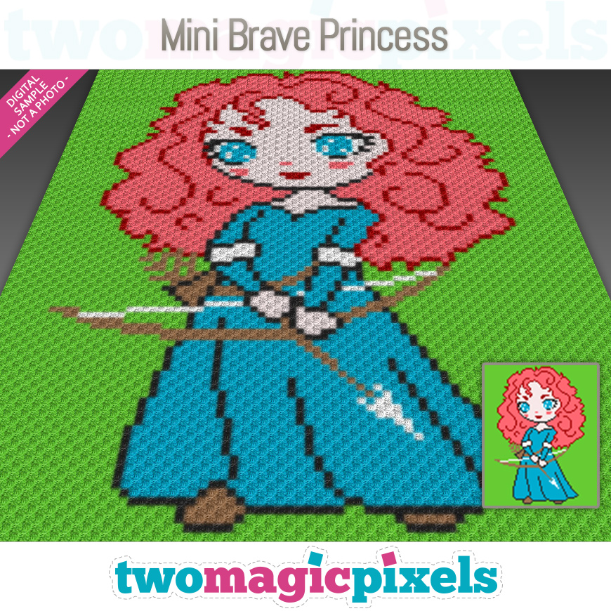 Mini Brave Princess by Two Magic Pixels