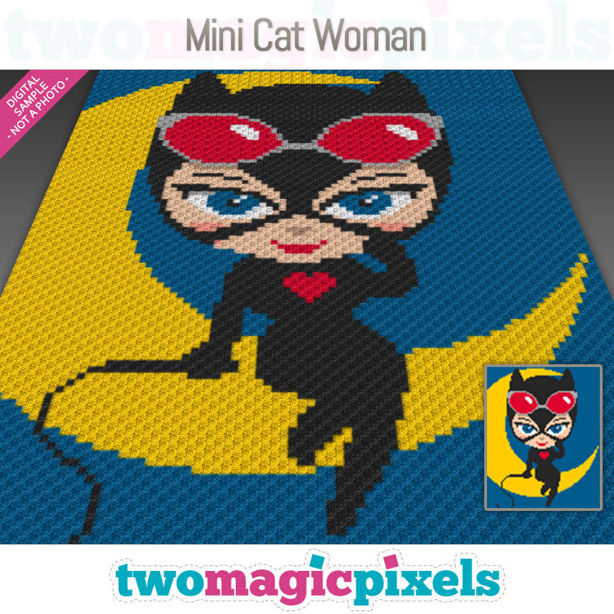 Mini Cat Woman by Two Magic Pixels