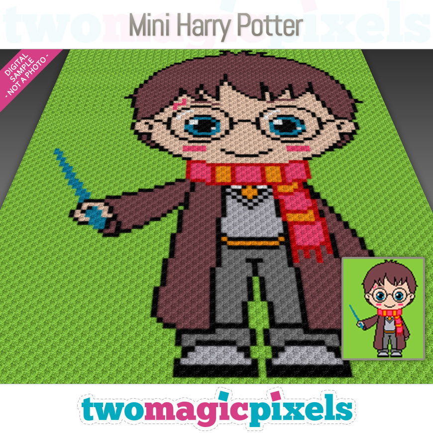 Mini Harry Potter by Two Magic Pixels