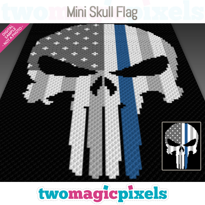Mini Skull Flag by Two Magic Pixels