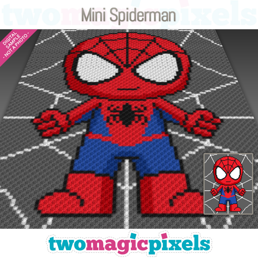 Mini Spiderman by Two Magic Pixels