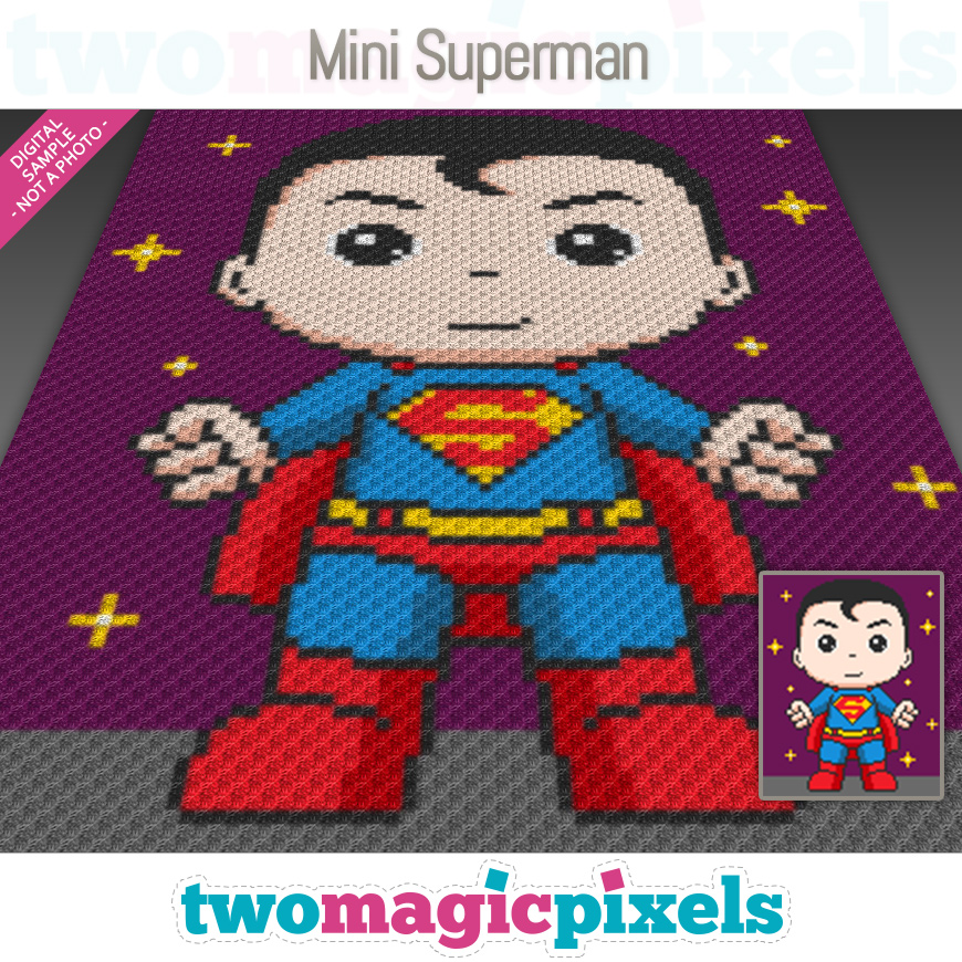 Mini Superman by Two Magic Pixels