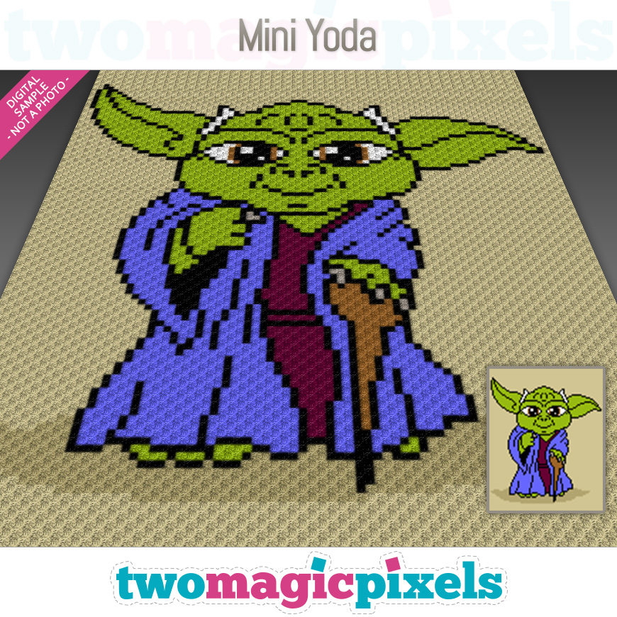 Mini Yoda by Two Magic Pixels