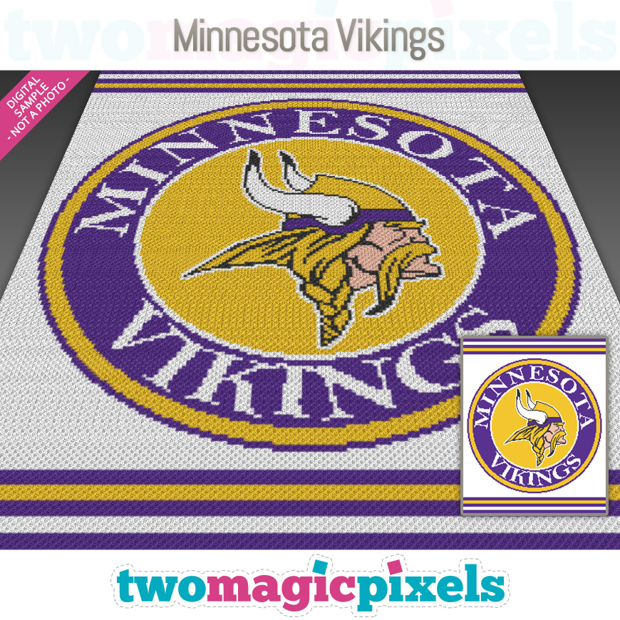Minnesota Vikings by Two Magic Pixels