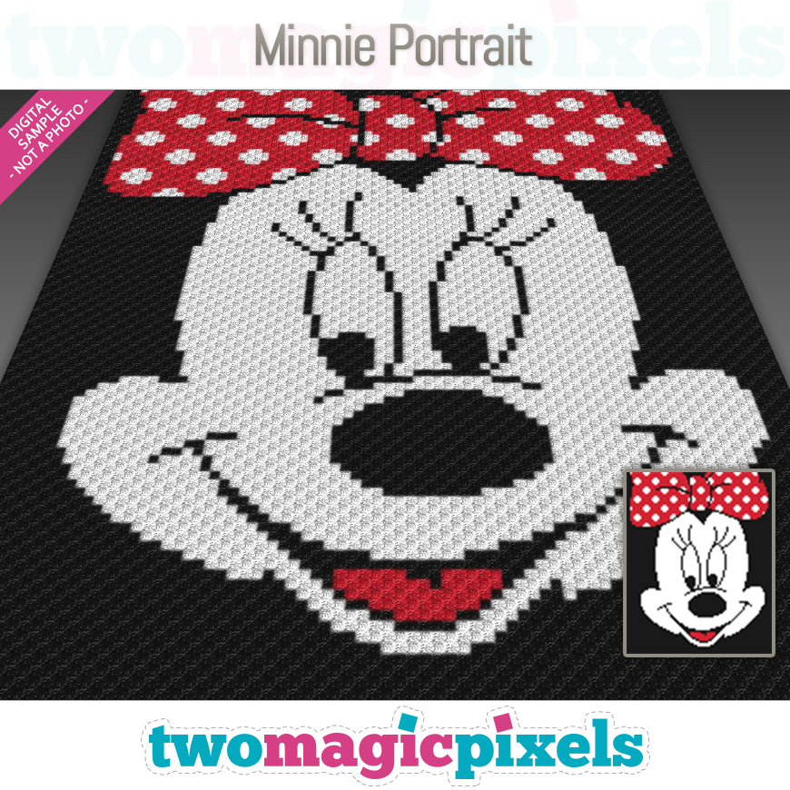 Minnie Portrait by Two Magic Pixels
