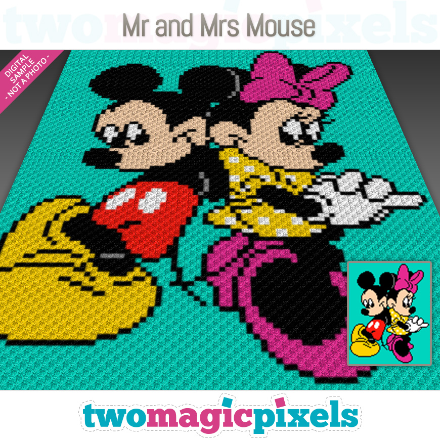 Mr. and Mrs. Mouse by Two Magic Pixels