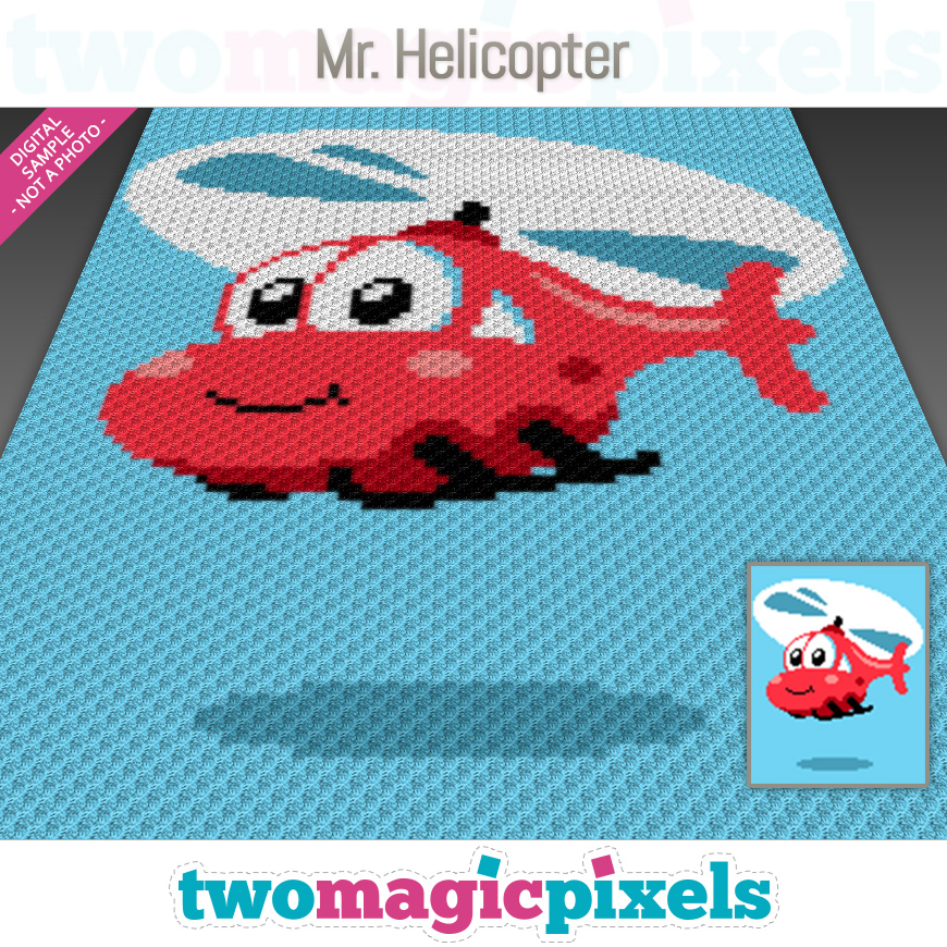 Mr. Helicopter by Two Magic Pixels