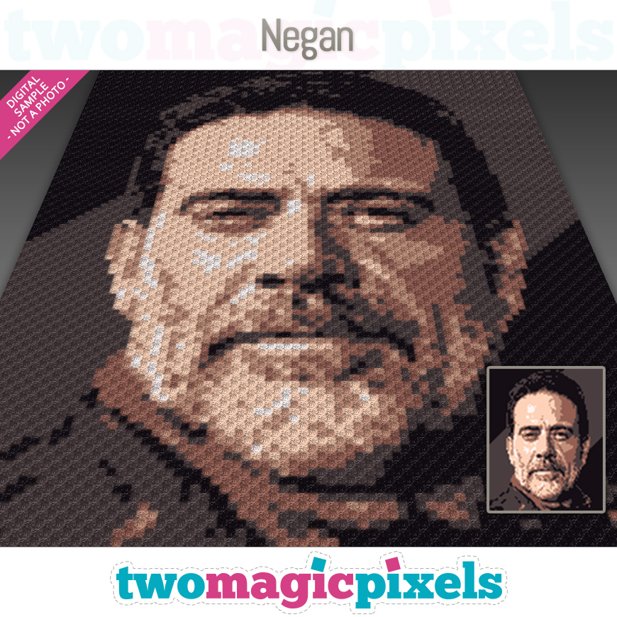 Negan by Two Magic Pixels