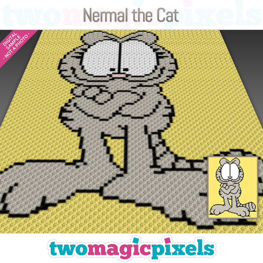 Nermal the Cat by Two Magic Pixels