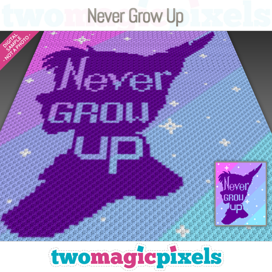 Never Grow Up by Two Magic Pixels