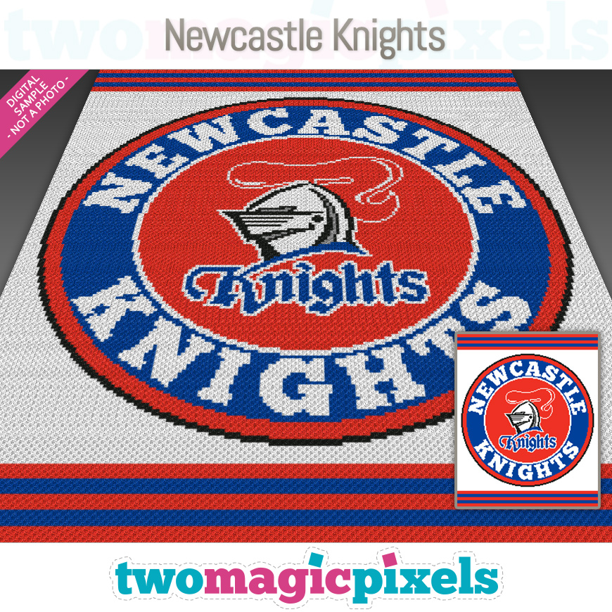 Newcastle Knights by Two Magic Pixels