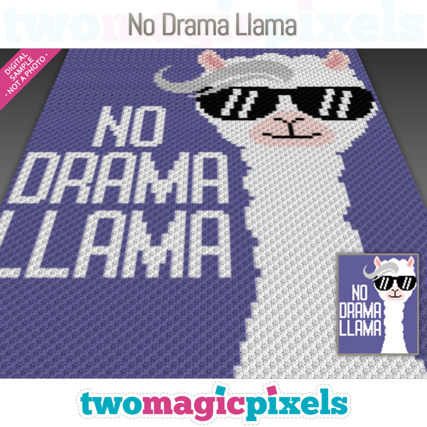 No Drama Llama by Two Magic Pixels