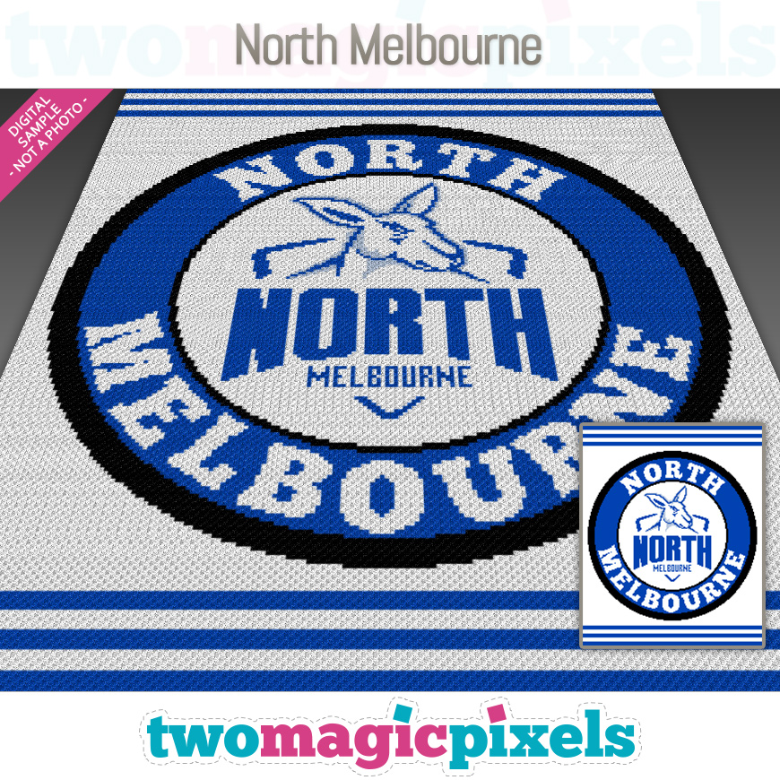 North Melbourne by Two Magic Pixels