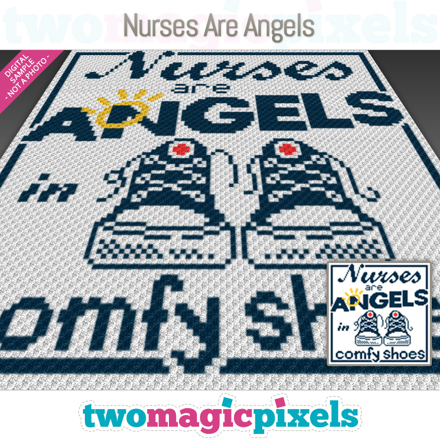 Nurses Are Angels by Two Magic Pixels