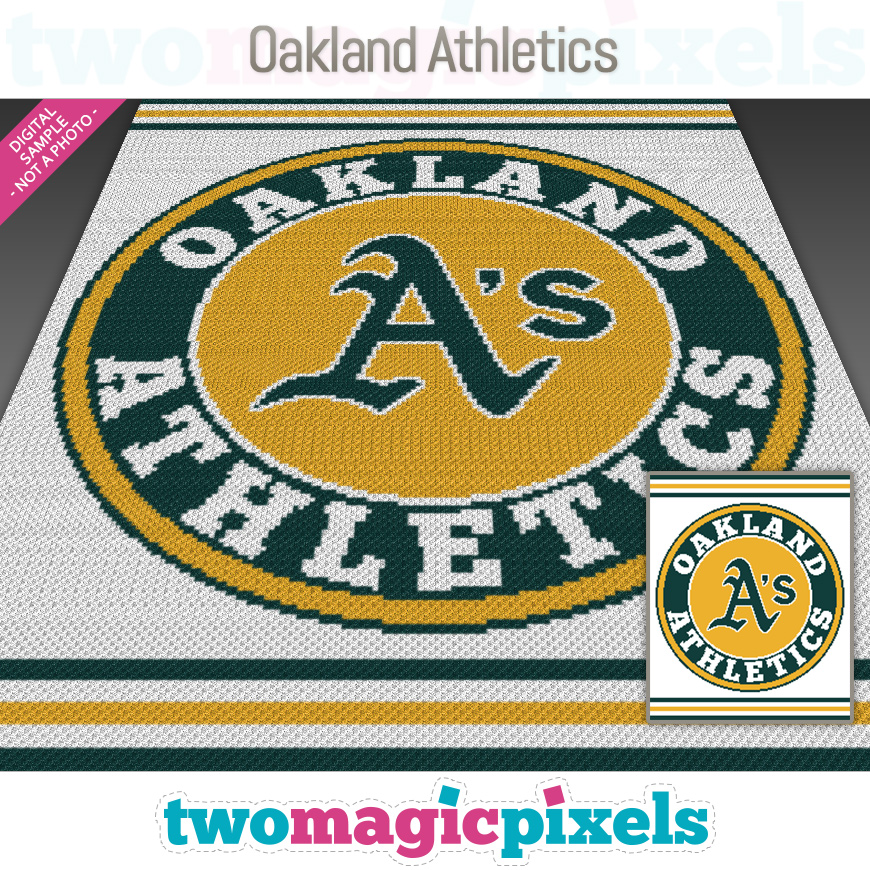 Oakland Athletics by Two Magic Pixels