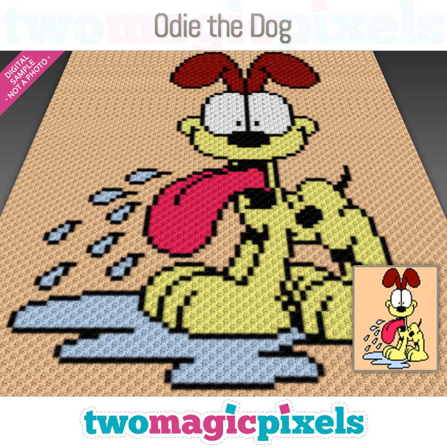 Odie The Dog by Two Magic Pixels