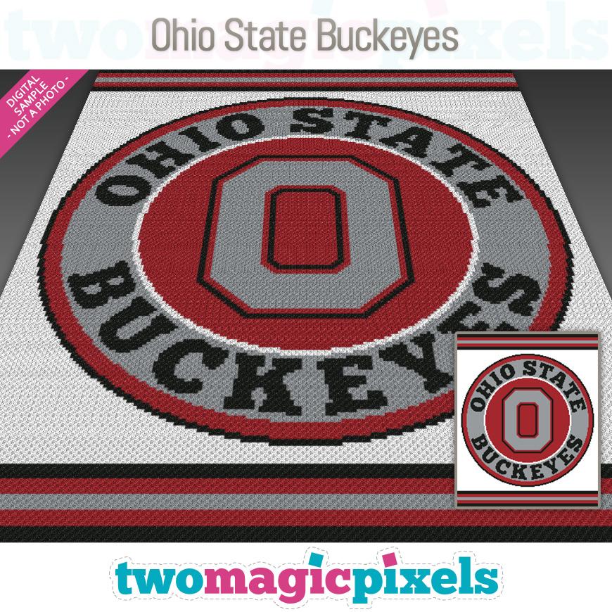 Ohio State Buckeyes by Two Magic Pixels