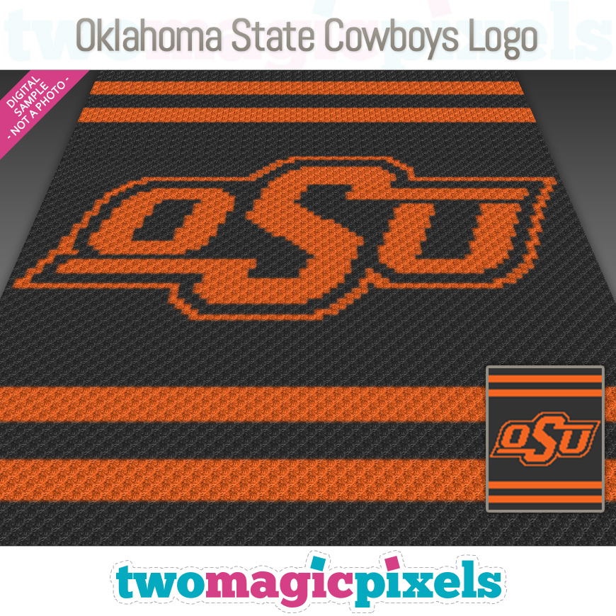 Oklahoma State Cowboys Logo by Two Magic Pixels