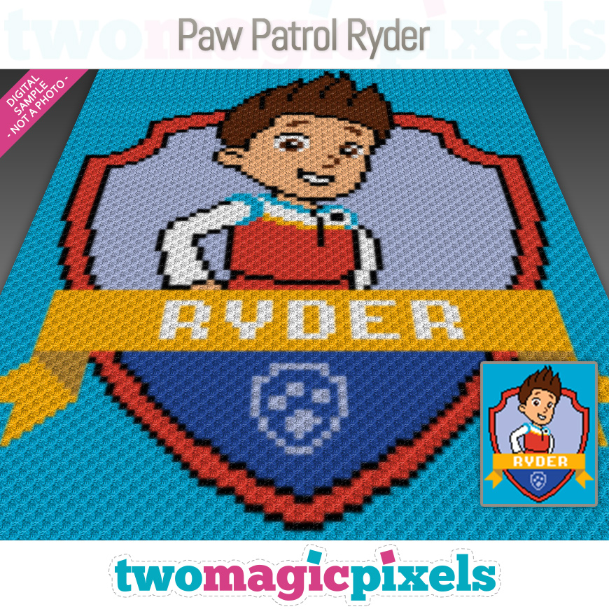 Paw Patrol Ryder by Two Magic Pixels