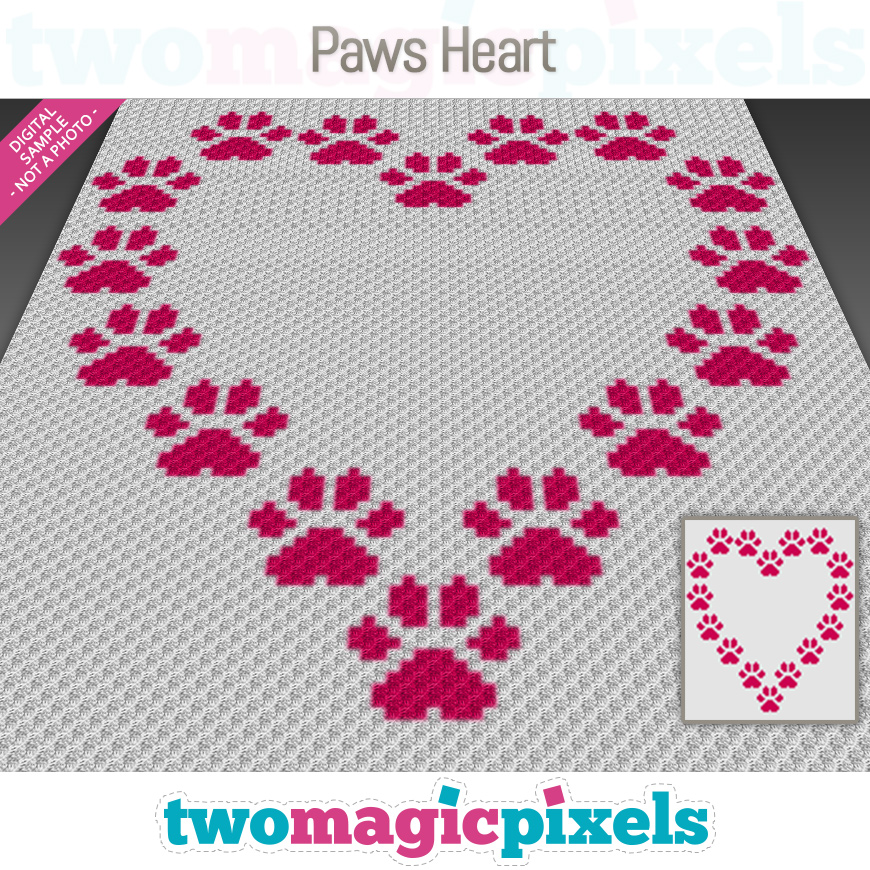 Paws Heart by Two Magic Pixels