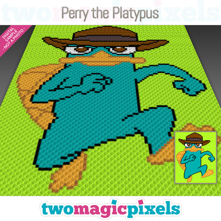 Perry the Platypus by Two Magic Pixels