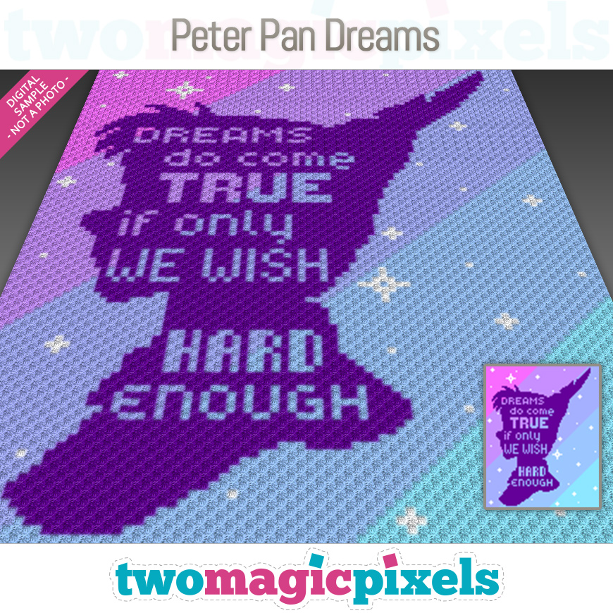 Peter Pan Dreams by Two Magic Pixels
