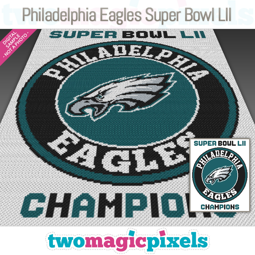 Philadelphia Eagles Super Bowl LII by Two Magic Pixels