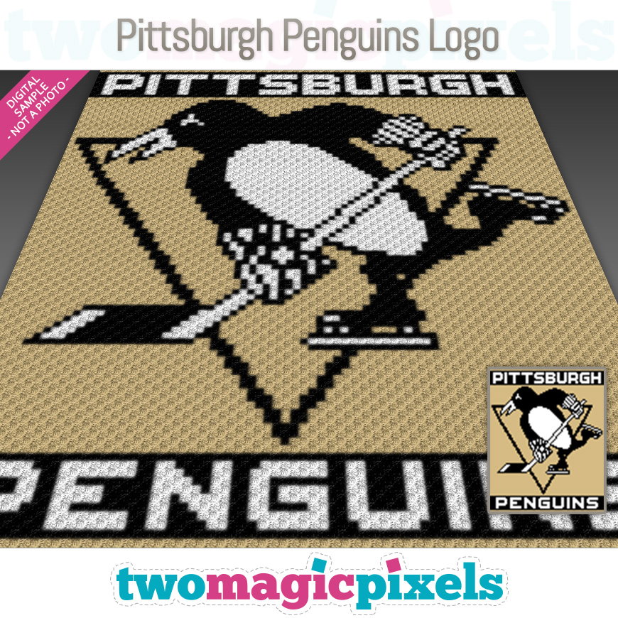 Pittsburgh Penguins Logo by Two Magic Pixels