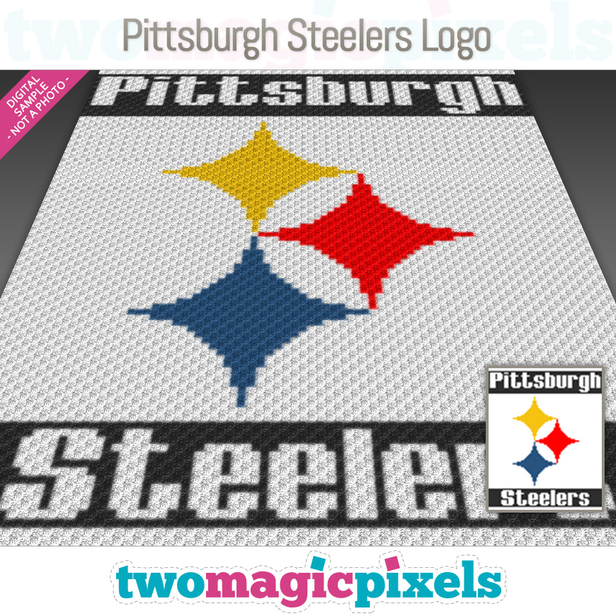 Pittsburgh Steelers Logo by Two Magic Pixels