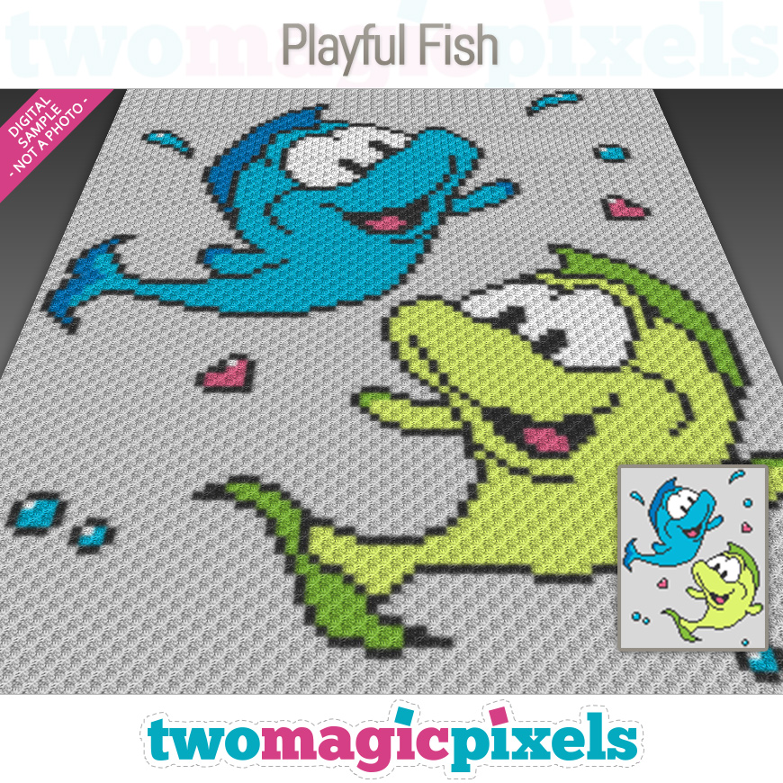Playful Fish by Two Magic Pixels