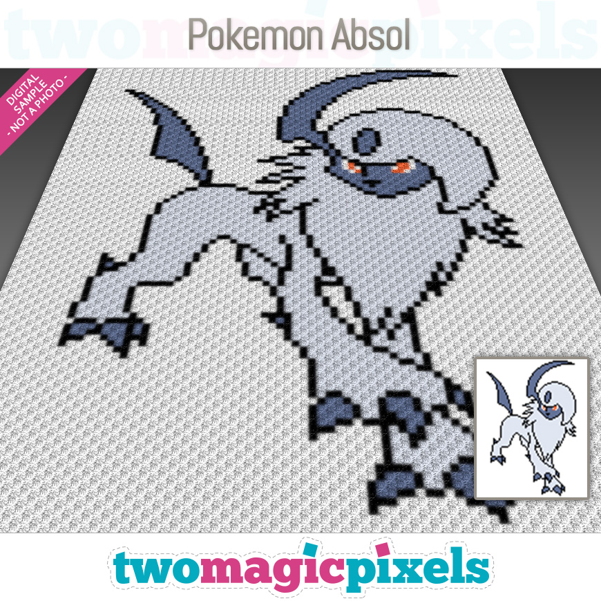 Pokemon Absol by Two Magic Pixels